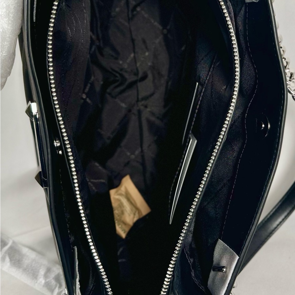 Michael Kors Whitney NWT‎ Quilted Black Bag - Picture 7 of 9